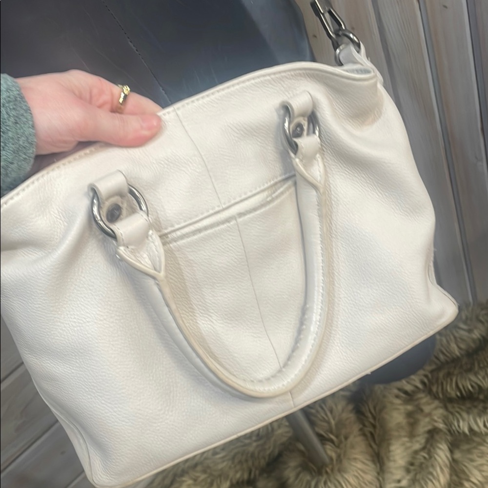 The Sak Cream Shoulder Bag with Braided Details - Picture 7 of 10